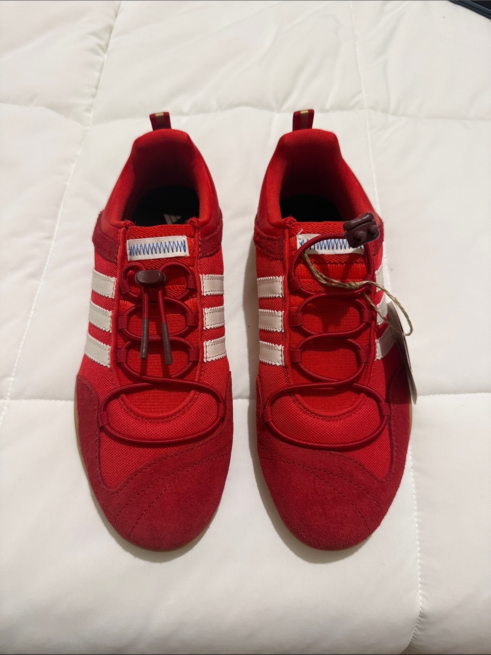 Adidas x Bad Bunny Ballerina "Flamboyán" (Vivid Red) Originales